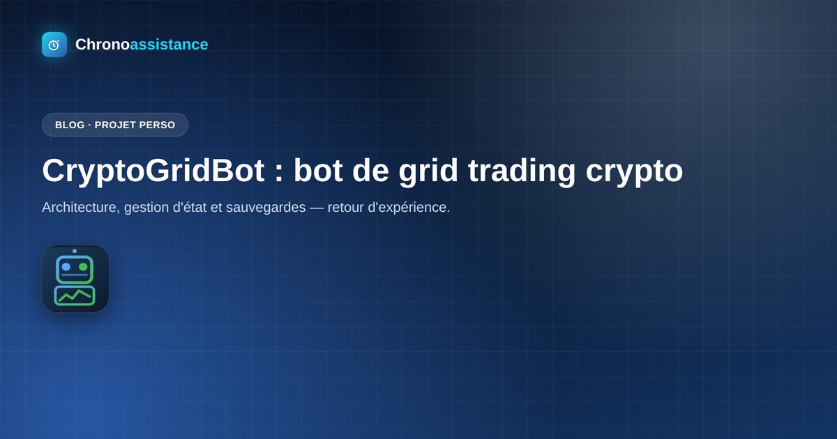 CryptoGridBot, bot de grid trading self-hosted